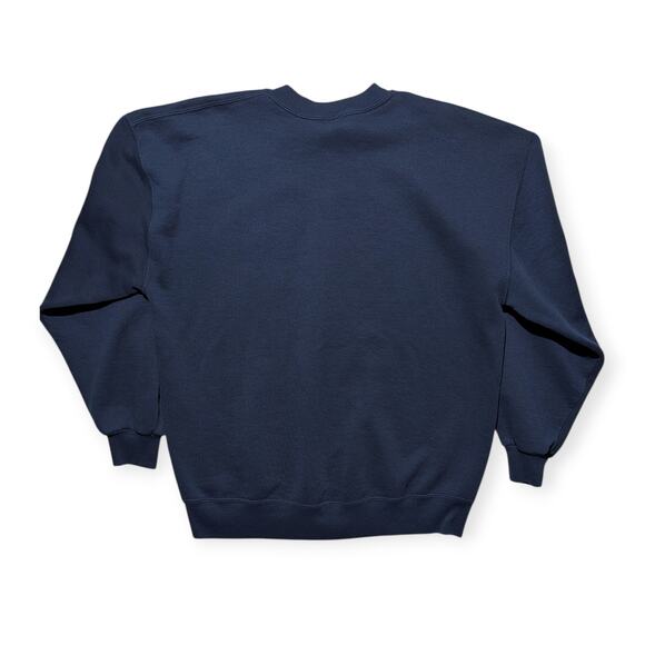 Vintage Russell Athletic Sweatshirt Made in USA – Navy Crewneck – XL - Picture 4 of 9